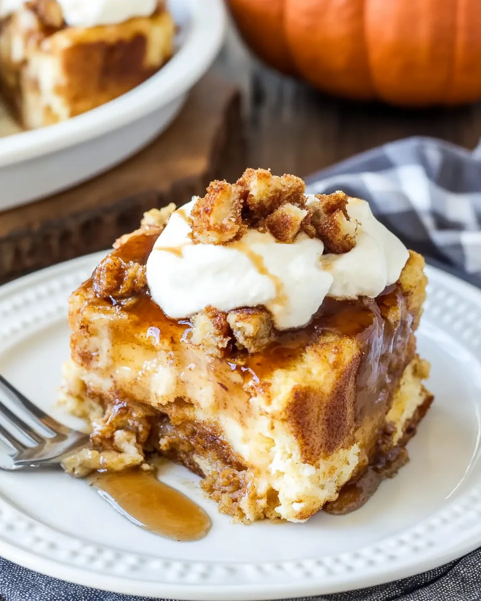 Pumpkin French Toast Casserole