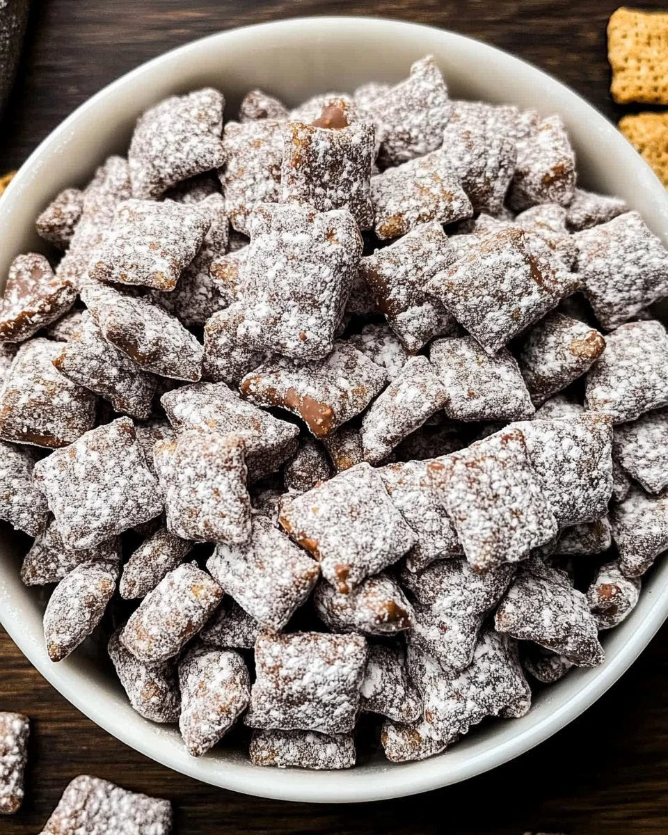 Puppy Chow Recipe (Muddy Buddies) 15 Puppy