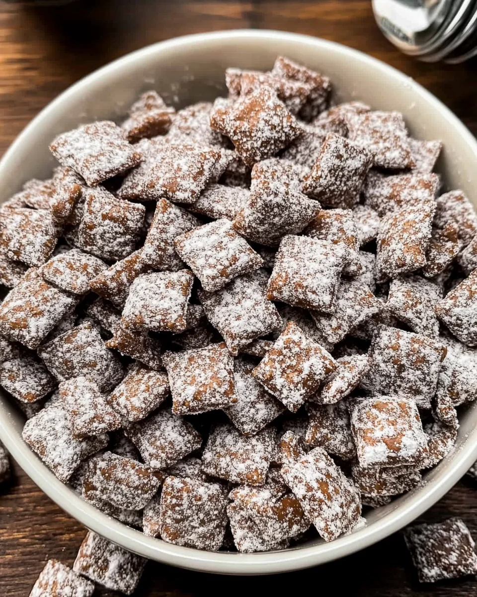 Puppy Chow Recipe (Muddy Buddies) 16 Puppy