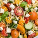 Rainbow Orzo Salad