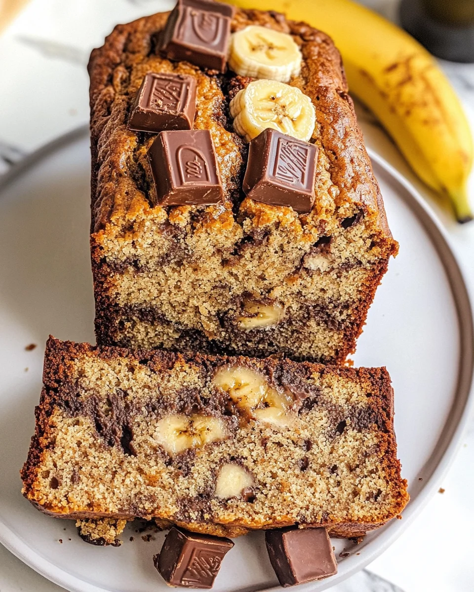 Reeses Peanut Butter Banana Bread 3