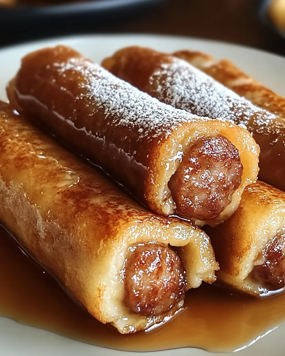 Sausage French Toast Roll-Ups Recipe 20 Sausage