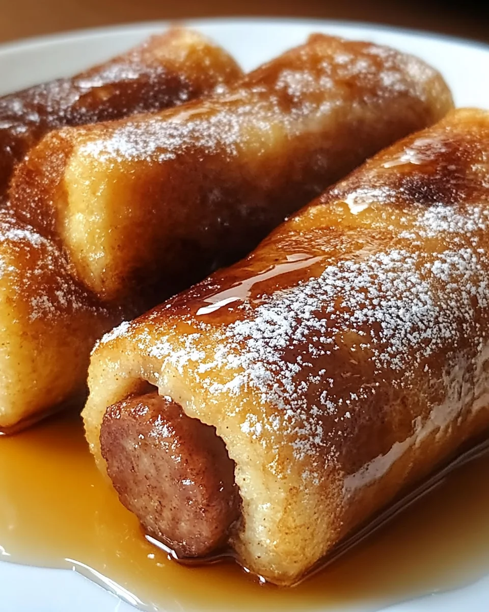 Sausage French Toast Roll-Ups Recipe 21 Sausage