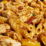 Smoky BBQ Cheddar Chicken Skillet Pasta
