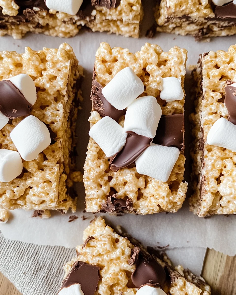 S'mores Rice Krispies Treats 19 S'mores Rice Krispies Treats