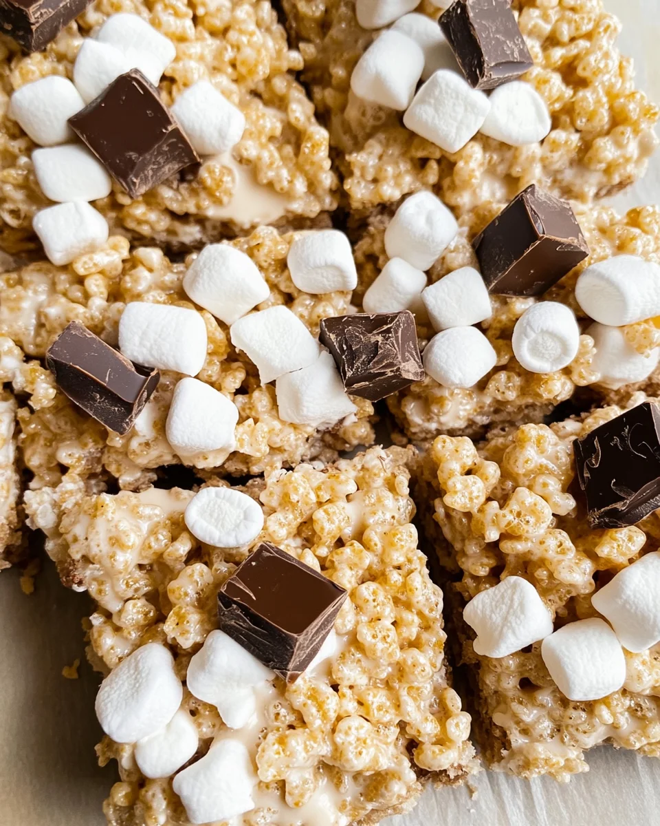 S'mores Rice Krispies Treats 20 Smores Rice Krispies Treats 2