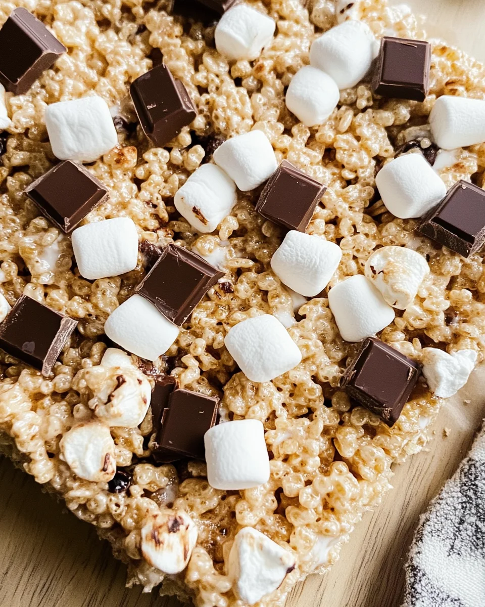 S'mores Rice Krispies Treats 21 Smores Rice Krispies Treats 3