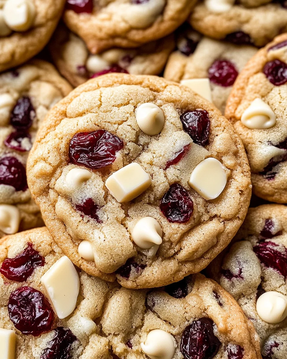 Soft Baked White Chocolate Cranberry Cookies Irresistibly Cozy Treats Soft Baked White Chocolate Cranberry Cookies Irresistibly Cozy Treats