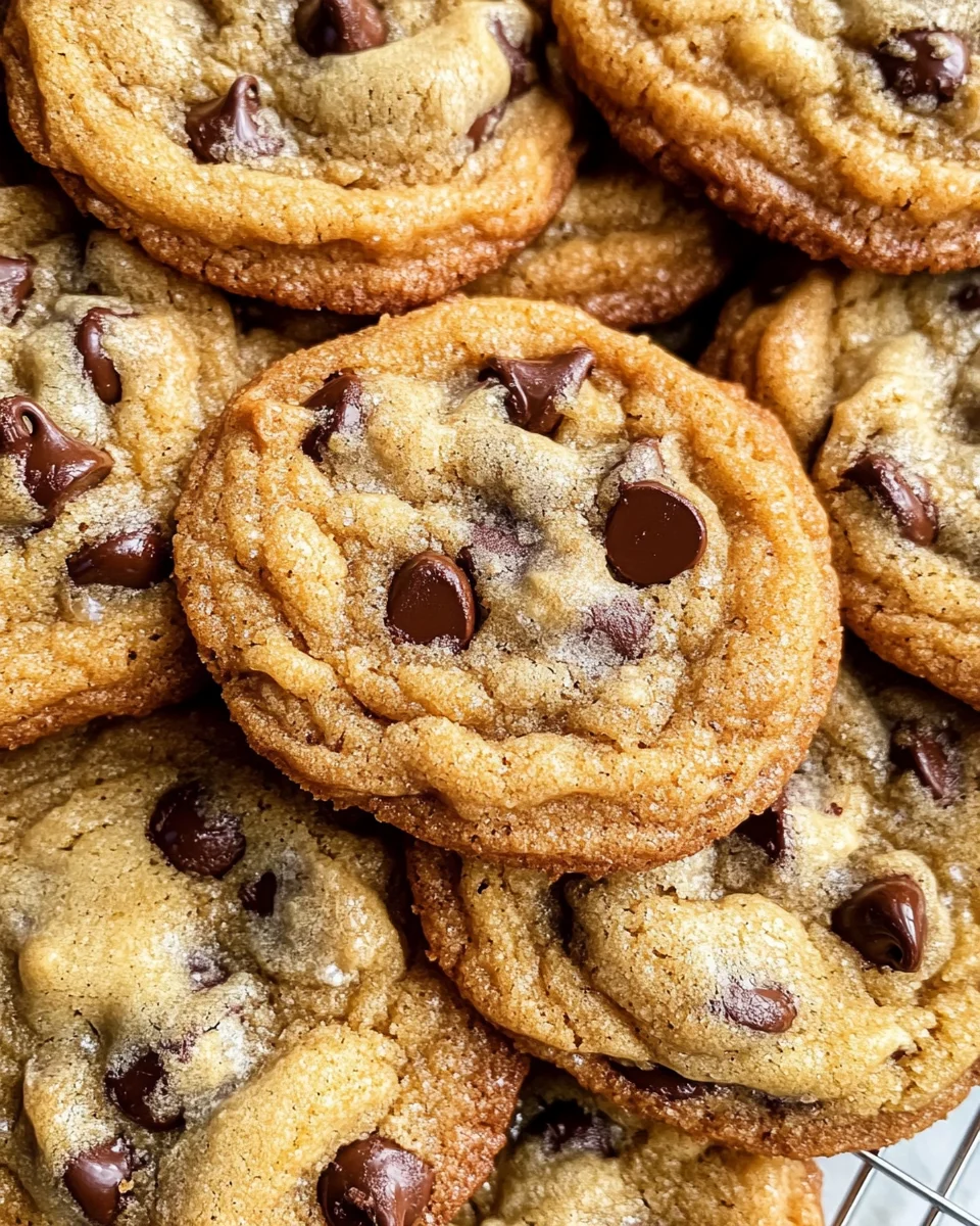Soft and Chewy Chocolate Chip Cookies