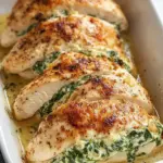 Spinach Stuffed Chicken Fillets
