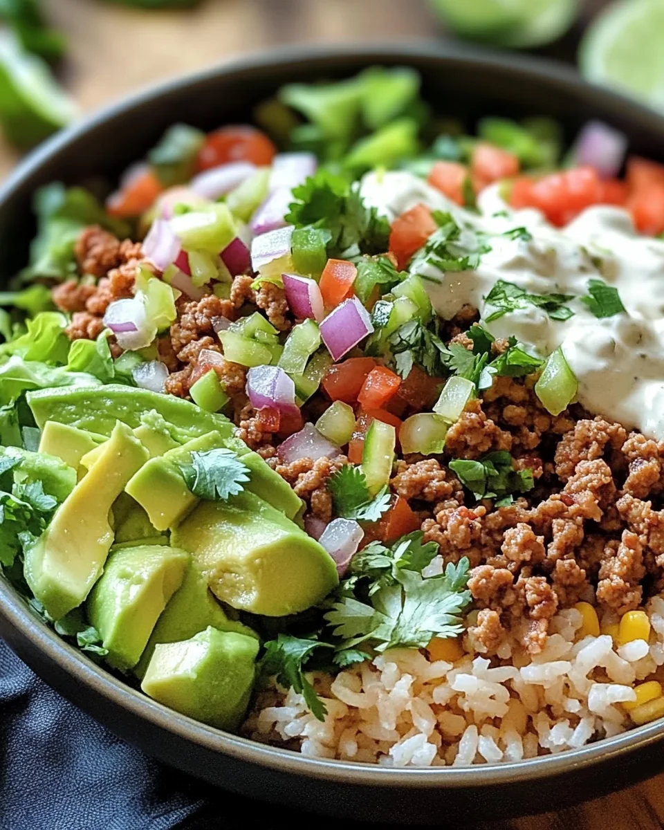 Taco Lunch Bowls 19 Taco