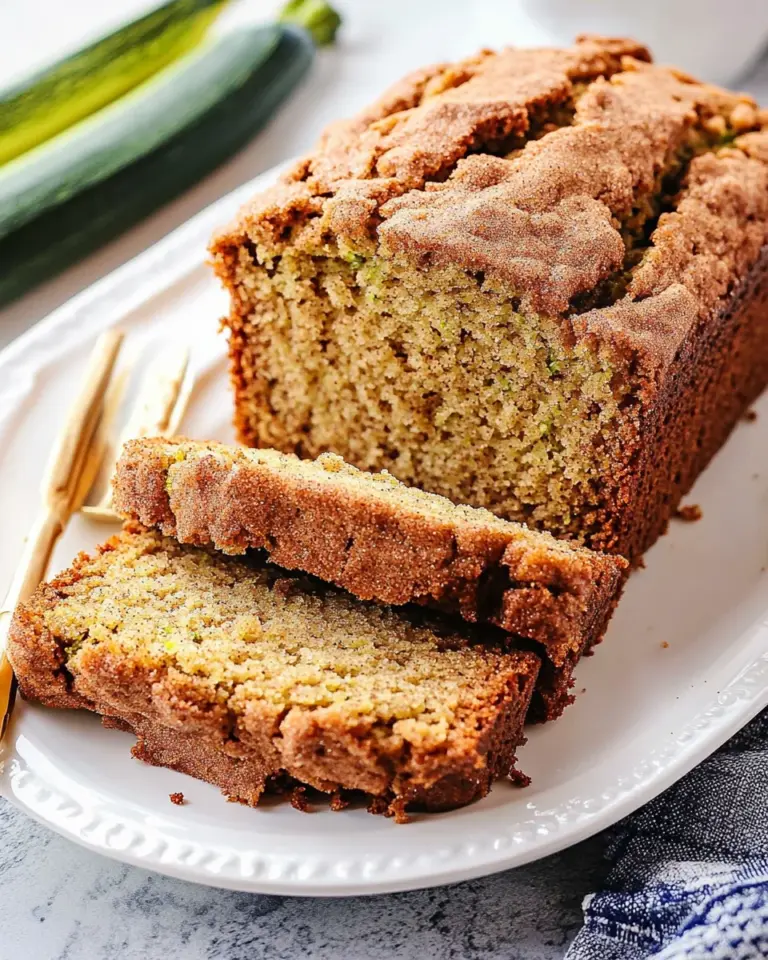 The Best Snickerdoodle Zucchini Bread