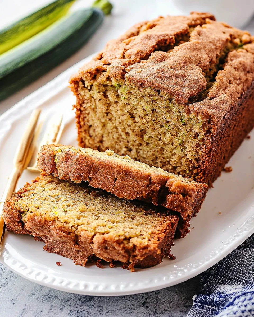 The Best Snickerdoodle Zucchini Bread