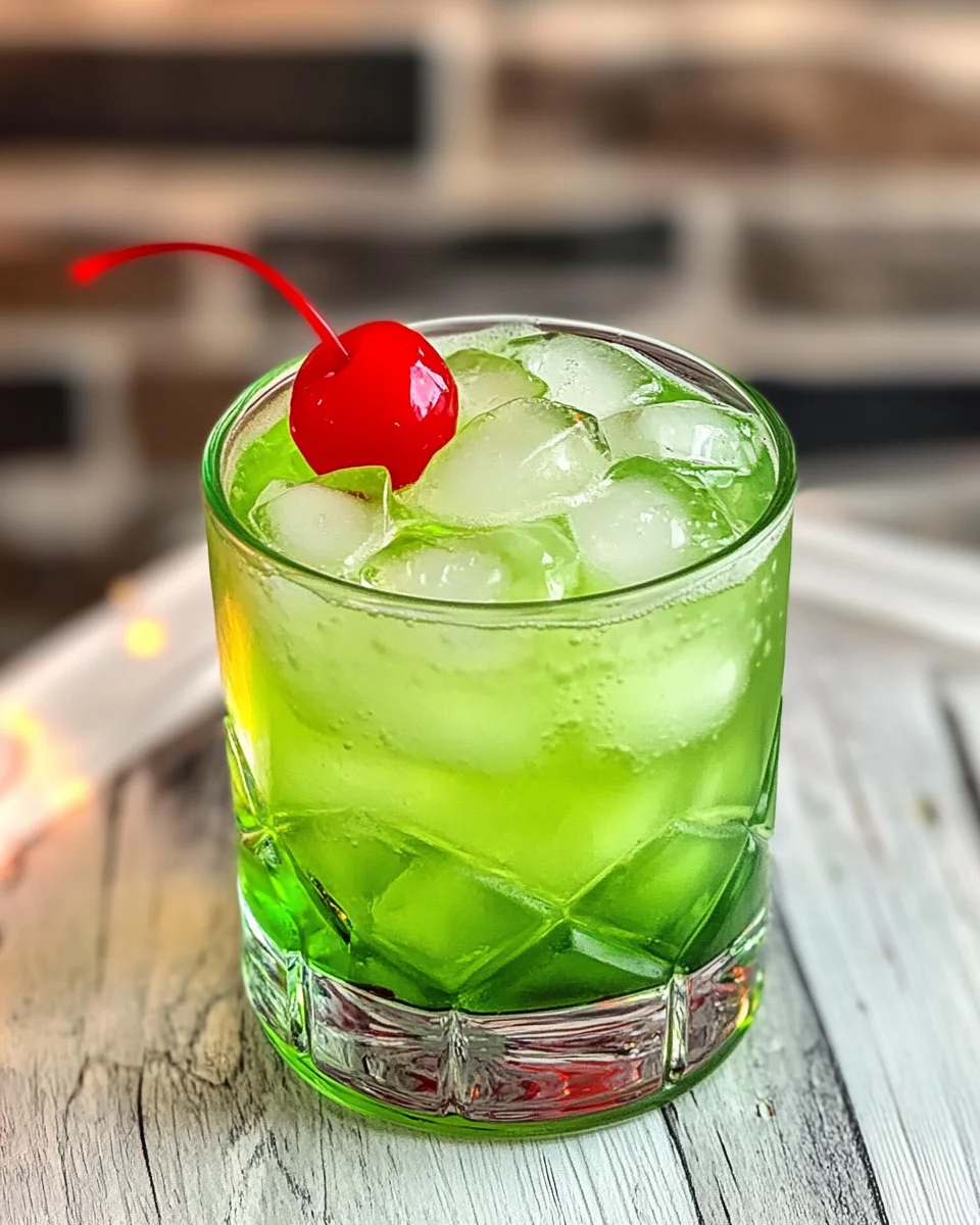 The Grinch Cocktail 14 The