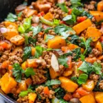 Turkey Sweet Potato Skillet